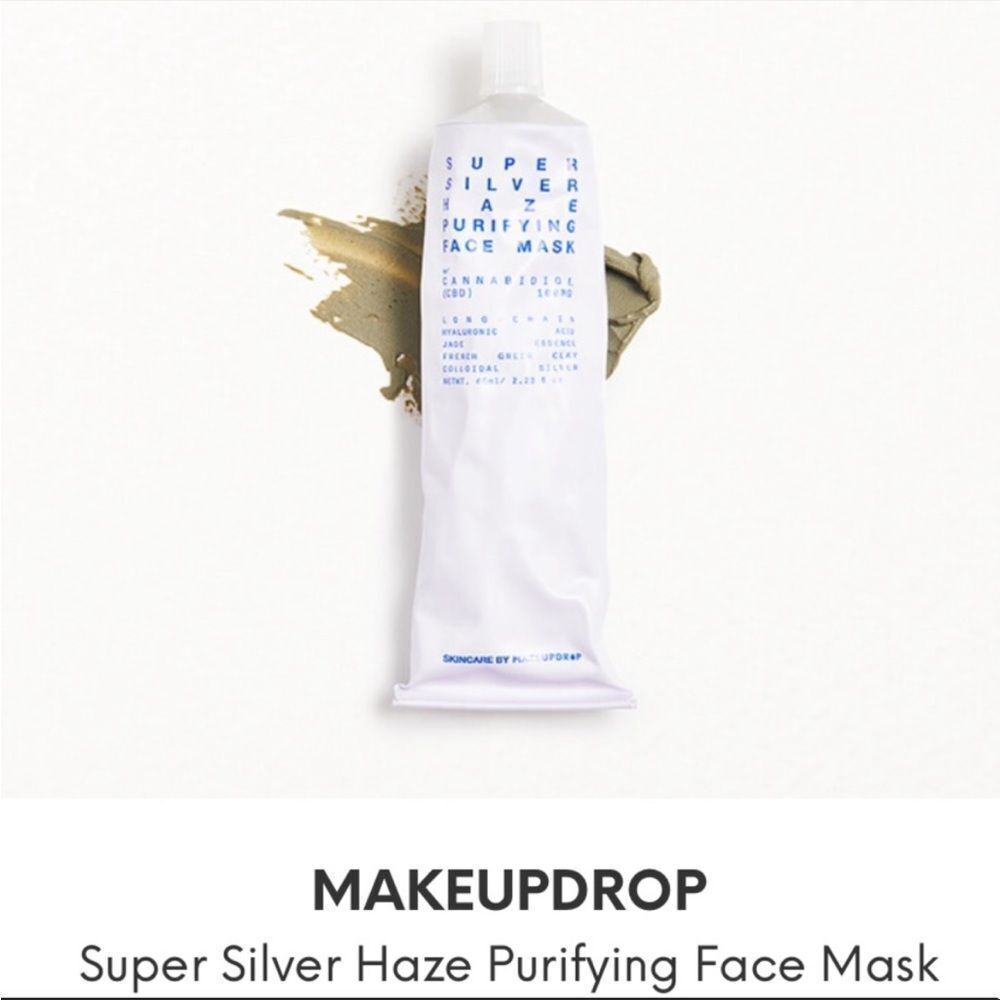 MakeupDrop Super Silver Haze Purifying Face Mask